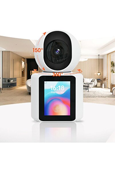 Generic Two-Way Video Calling Indoor Camera 2.8Inch IPS Screen Baby/Elder/Dog/Pet App Detection Night Vision