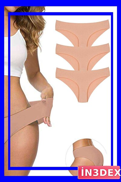 İN3DEX Seamless Laser Cut Flexible Panties 3-Pack