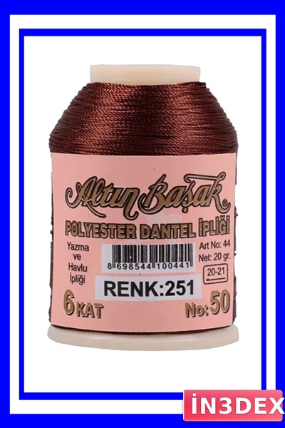 İN3DEX Lace and Embroidery Thread 20 Gram Pack
