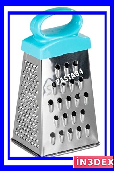 İN3DEX Stainless Steel Kitchen Grater with Handle