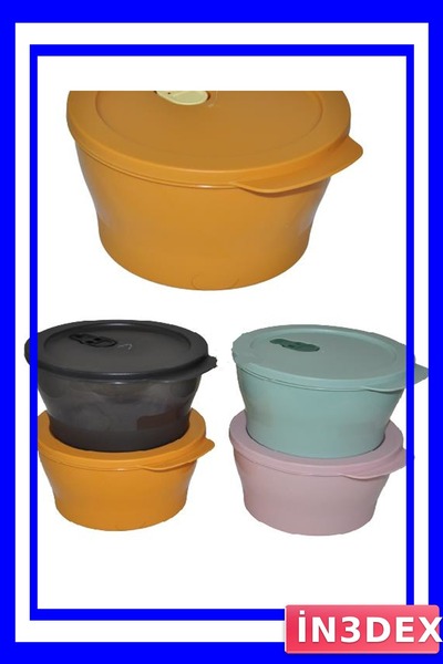 İN3DEX Microwave Compatible 2 Liter Capacity Storage Container