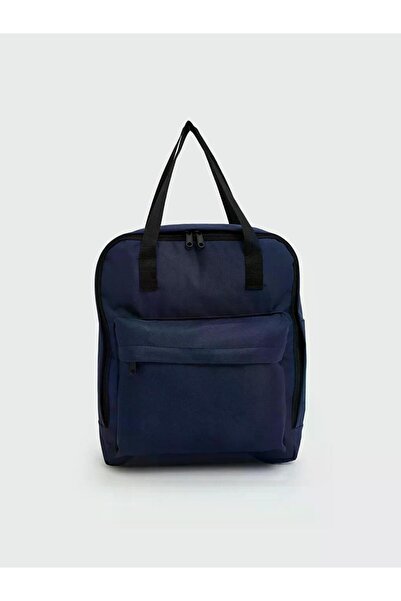 LC Waikiki Lcw Eco Navy Blue Double Compartment Boys' Backpack
