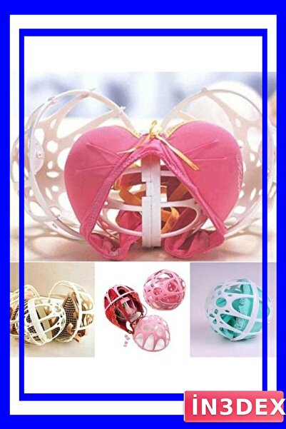 İN3DEX Bra Washing Protection Balls Set of 3 Plastic