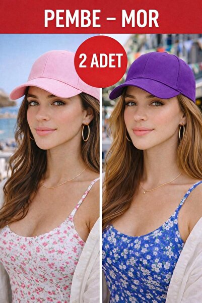 Wearflawless Unisex Cotton Plain Hat, Adjustable Baseball Hat, Casual Sports Hat