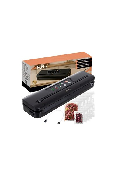 Ruhhy Aparat de sigilat în vid 24755, 80 kPa, 110 W, cuțit glisant, umed/usca...