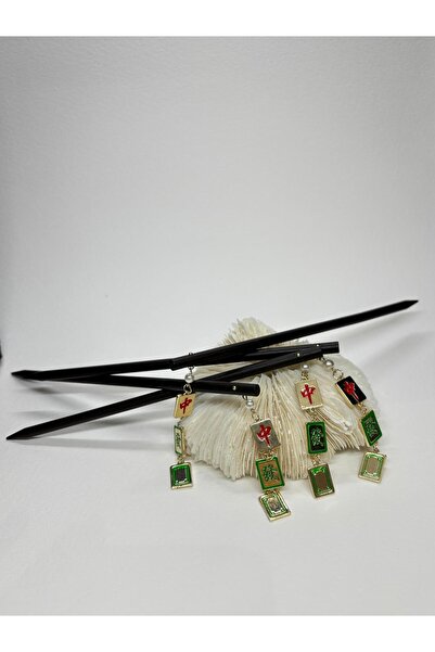 gemsartdeco TOPUZ ÇUBUĞU MAHJONG SEMBOLLÜ