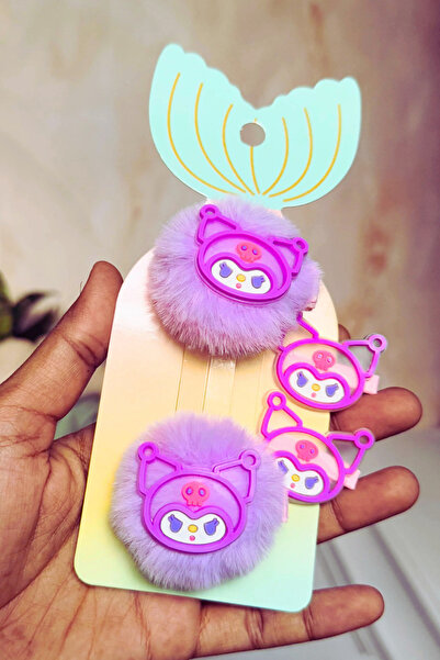 Nisankids Помпон Куромі фігурна гумова шпилька 2 штуки шпильки