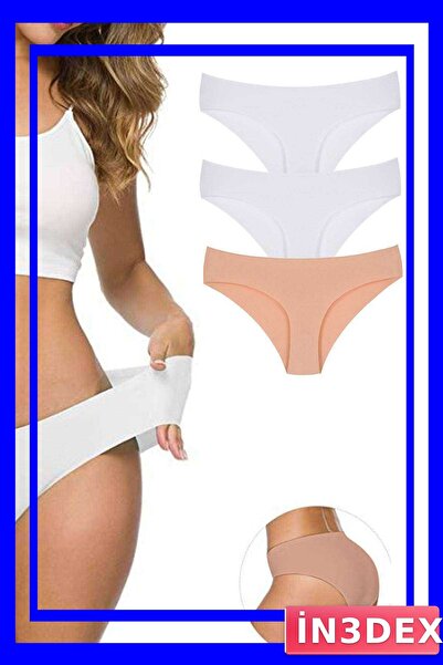 İN3DEX Seamless Laser Cut Flexible Panties 3-Pack