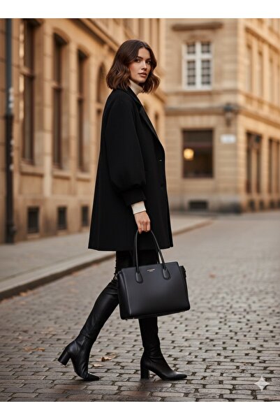 em teks yandan cep kaşe kaban