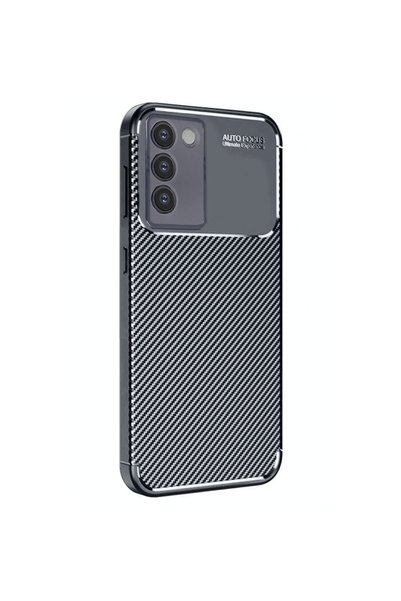 Generic Brand Vivo V30 Lite 4g Case Carbon Look Durable Premium Black Soft Silicone Case