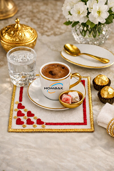 Hombak 1 Adet Kokteyl Sunum Peçetesi Amerikan Servis Peçetesi 14x14