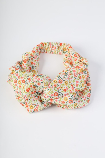 NESSCARF ربطة شعر نسائية منقوشة