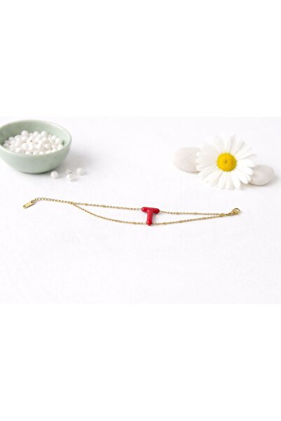 Archhazel Jewelery Letter Steel Bracelet for Women