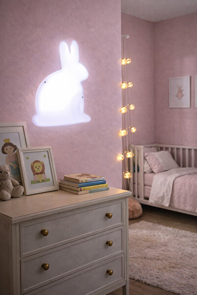 Sun Aplik Sconce Rabbit Led Wall Lamp 29X19X5 cm