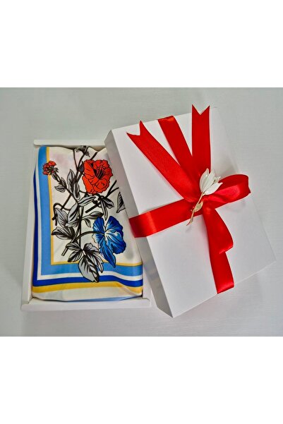 OnlyForYou Silk scarf set, in gift box + elegant brooch