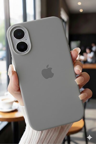 StockCase Iphone 16 Lansman Kılıf Kadife İç Kaplamalı Yükseltilmiş Kamera Sil...