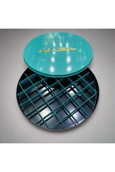 Generic 41x30 cm Aluminium Cake Box with Partition, Lid Oven Safe for Cakes S...