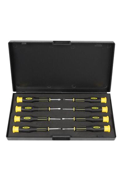 JBM Set Of 8 Short Screwdrivers