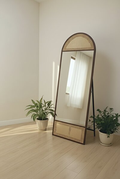 terndat مرايا مودرن حديث بـ لون بني خشبي