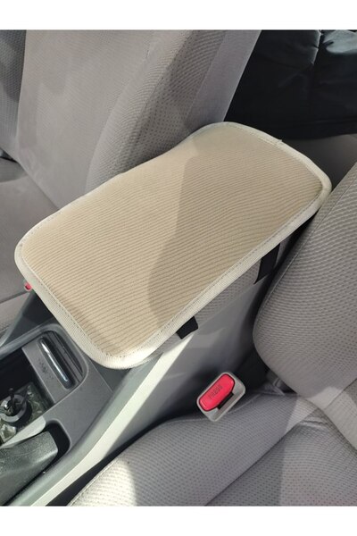 ottotekss Honda Civic FD6 Kumaş Oto Kolçak Pedi 29x19 Kaydırmaz Tabanlı Sabit...