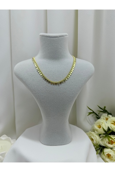 LUXURY Kare Pullu Kolye