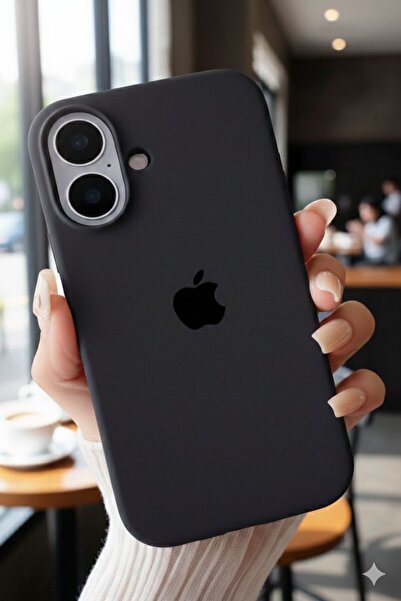 StockCase Iphone 16 Lansman Kılıf Kadife İç Kaplamalı Yükseltilmiş Kamera Sil...