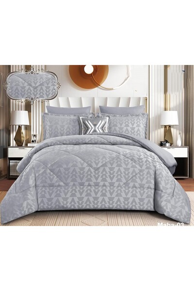 alzawia Summer double bed set, 7 pieces, new design