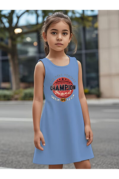 Cevval Момичешка рокля с принт