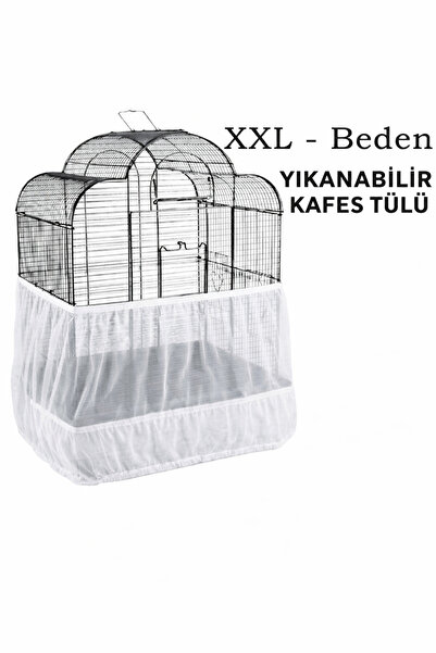 AlaPet Kafes Tülü XXL - Papağan ve Muhabbet Kuşu Kafes Tülü, Hava Alabilen, 3...