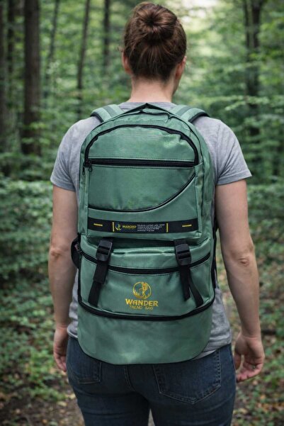 Wander Trend Bag KÖRÜKLÜ SU YEŞİLİ DAĞCI SIRT ÇANTASI