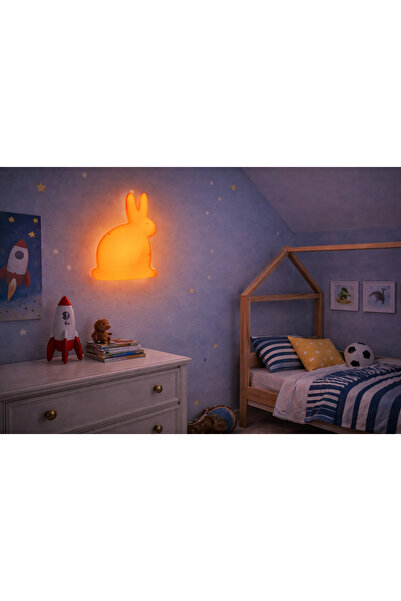 Sun Aplik Sconce Rabbit Led Wall Lamp 29X19X5 cm