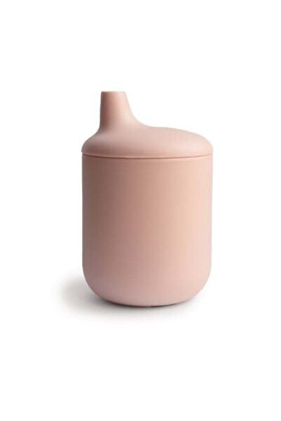 Mushie Pipetli Silikon Sippy Cup - Blush