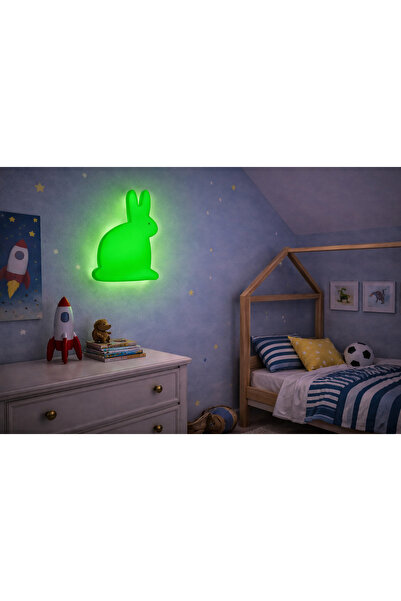 Sun Aplik Sconce Rabbit Led Wall Lamp 29X19X5 cm
