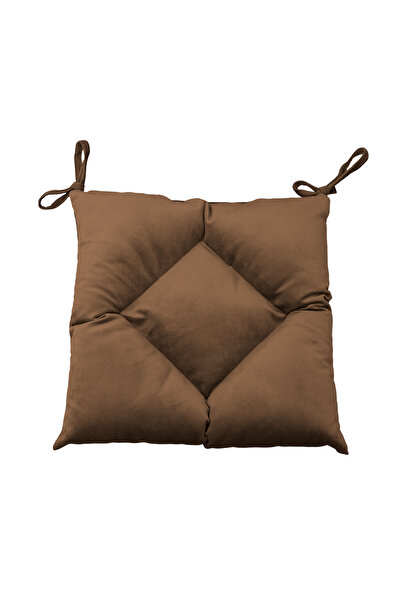 Casasro Perna de Scaun, Catifea Lux, Auriu, 40x40 cm