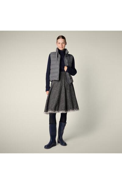 SAVE THE DUCK Kadın Yelek Antrasit - Nyla