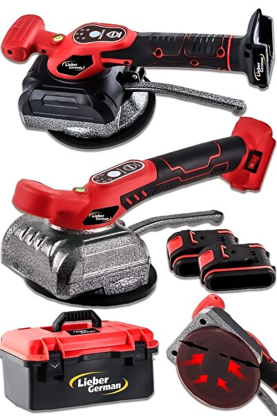 özgürce 18V Titreşimli Fayans Tesviye Makinesi, Ayarlanabilir, 2x Akülü, Kola...