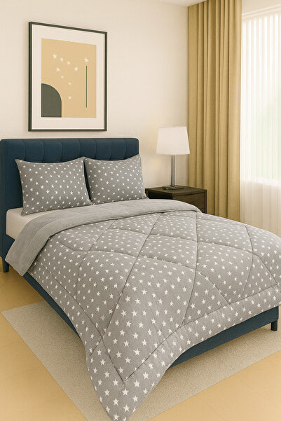 sternen glanz Velmira Бавовняний двосторонній комплект ковдри та наволочки We...