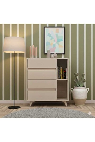 FUHO Tsela Şifonyer Vizon Bej