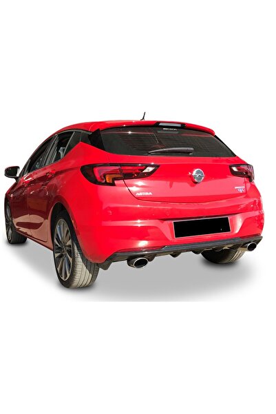 Tuning Vadisi Opel Astra K Rieger Difüzör 2015-2021 Çıkışsız Piano Black