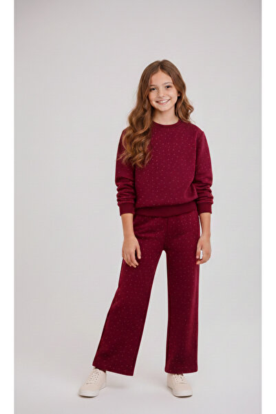 Arya Nisa Kids Devojčin komplet trenerke sa Pamuk delova, dugih rukava, Štamp...