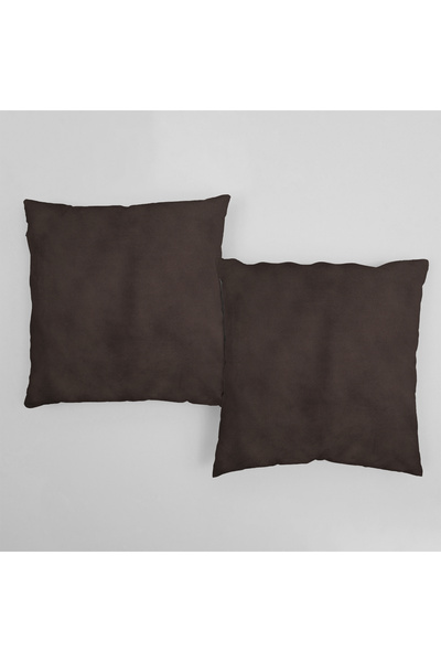 Casasro Set 2 Perne Decorative, Maro, 45x45cm, Catifea Lux