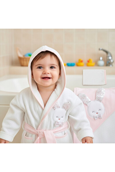 milay's life home collections 0-2 Years Gaye Baby Girl Organic Cotton Rabbit ...