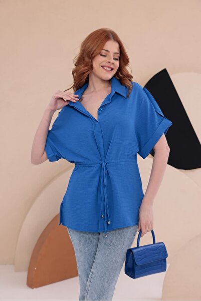 bb butik basic Bat Epaulettes Spz Model Shirt Hkn34