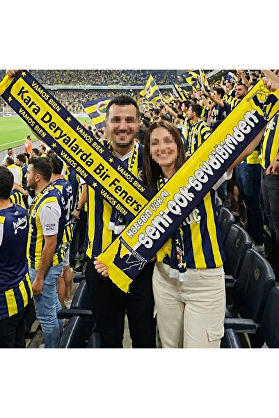 direkstoktan Fenerbahçe 2li Taraftar Atkısı - Özel Seri Taraftar Atkı Koleksi...