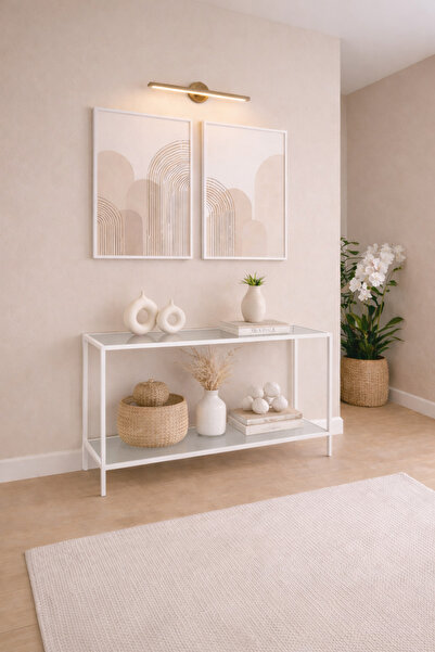 AVİBO HOME Elegance Dresuar Kahve Köşesi Modern Konsol 100*85*30