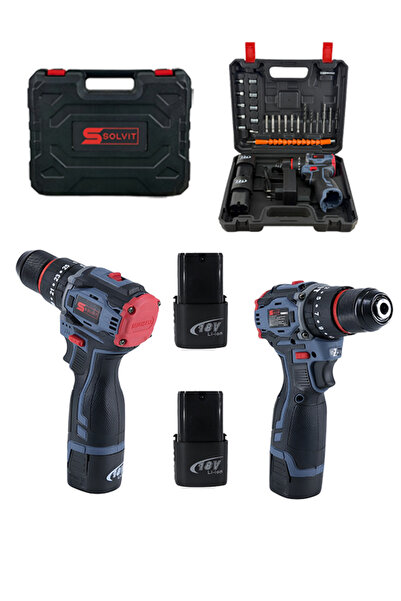 özgürce 18V Çelik Mandrenli Bataryalı Profesyonel Şarjlı Matkap