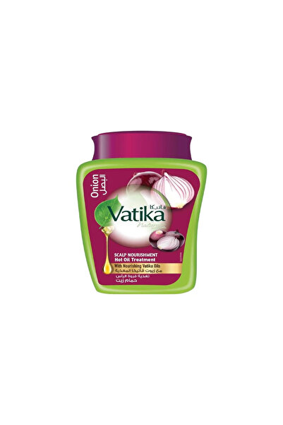 Vatika فاتيكا حمام زيت تغذية فروة الرأس بالبصل - 500 جم