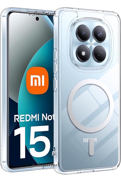 m.tk moveteck Redmi Note 15 Pro 4G Kılıf Kamera Korumalı Magsafe Şarj Özellik...