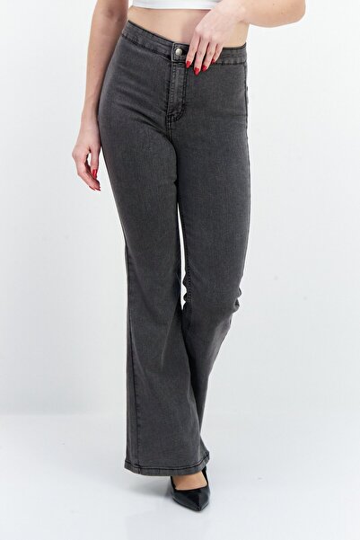 Don't Call Me Jennyfer Women Regular Fit Flared Leg Washed Stretchable Jeans,...