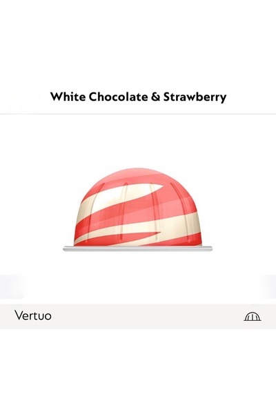 Nespresso Vertuo Kapsül Kahve White Chocolate ve Strawberry 10lu